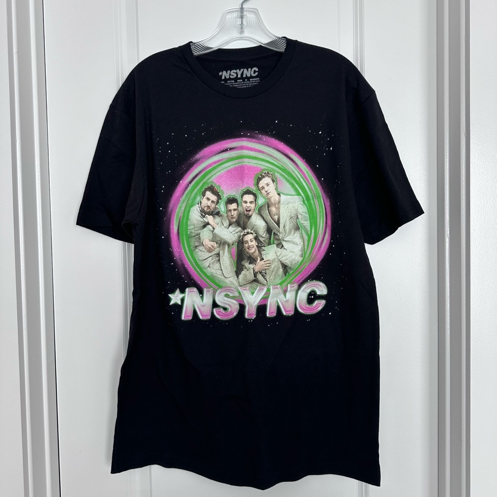 NSYNC Black Graphic T-Shirt